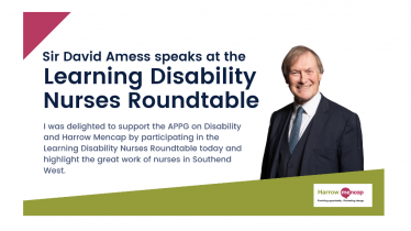 Sir David calls for more learning disability nurses in Southend Hospital